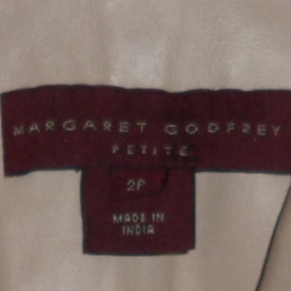 MARGARET GODFREY ULTRA SOFT LEATHER BLAZER JACKET! - Picture 2 of 6